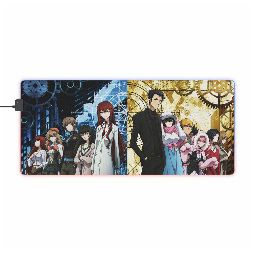 Anime Steins;Gate RGB LED Mouse Pad (Desk Mat)