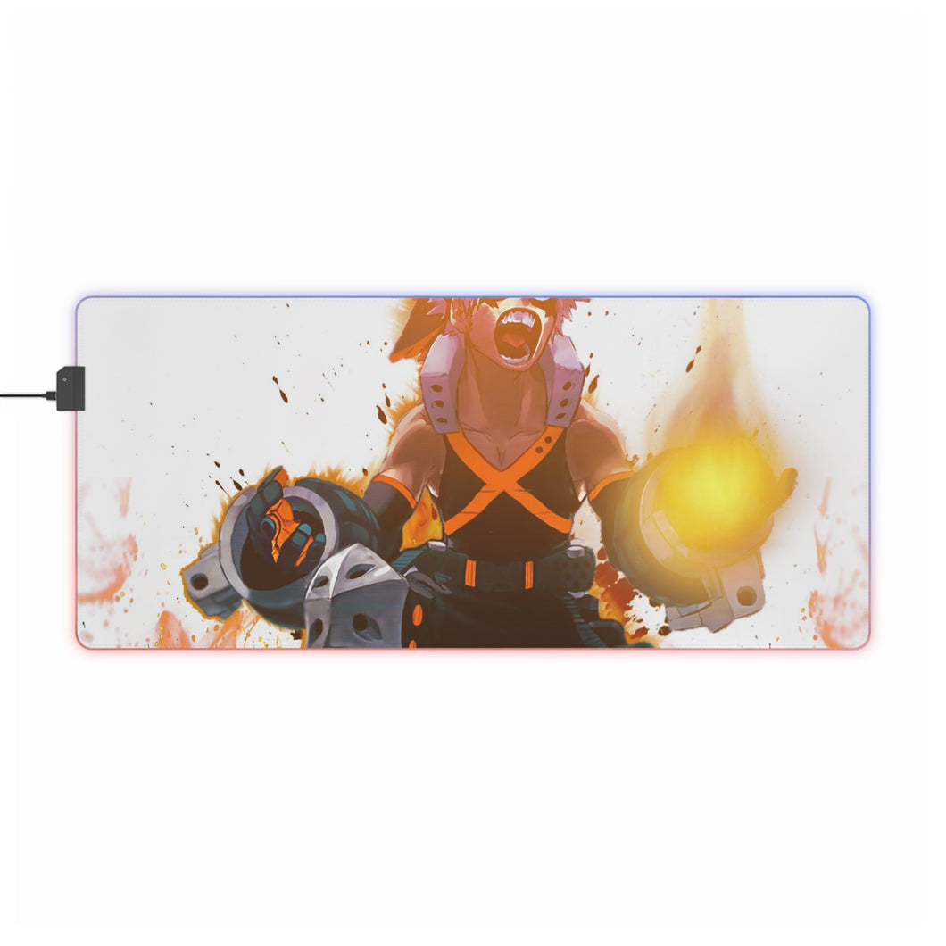 My Hero Academia Katsuki Bakugou RGB LED Mouse Pad (Desk Mat)