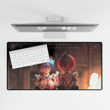 Cargar imagen en el visor de la galería, Rem and Ram Mouse Pad (Desk Mat)
