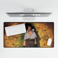 Load image into Gallery viewer, Saske Uchiha Mouse Pad (Desk Mat)
