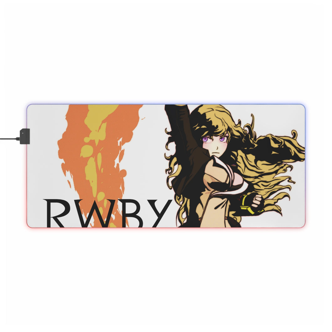 Tapis de souris LED RGB Anime RWBY (tapis de bureau)