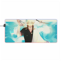 Charger l&#39;image dans la galerie, Tapis de souris LED RVB Gintama Gintoki Sakata (tapis de bureau)
