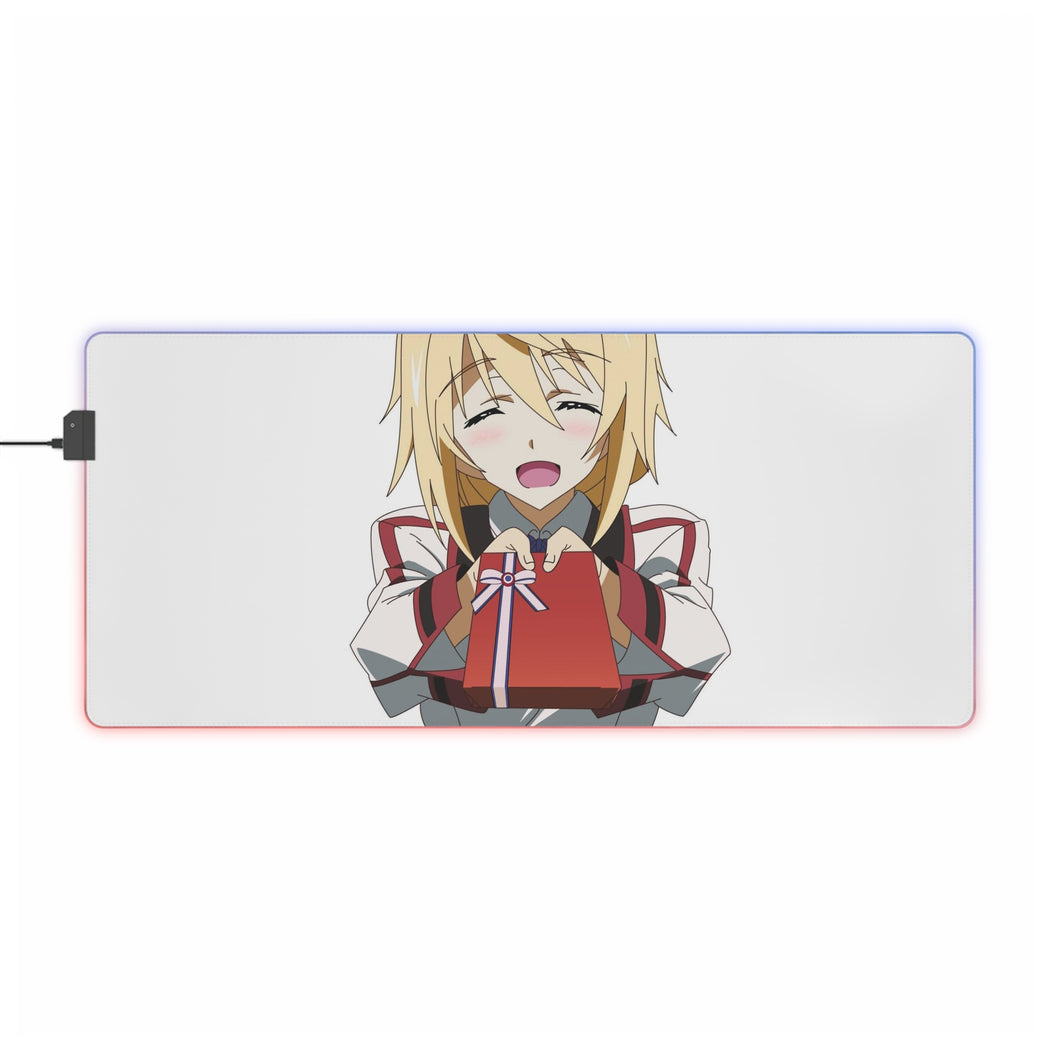 Tapis de souris LED RGB Infinite Stratos (tapis de bureau)