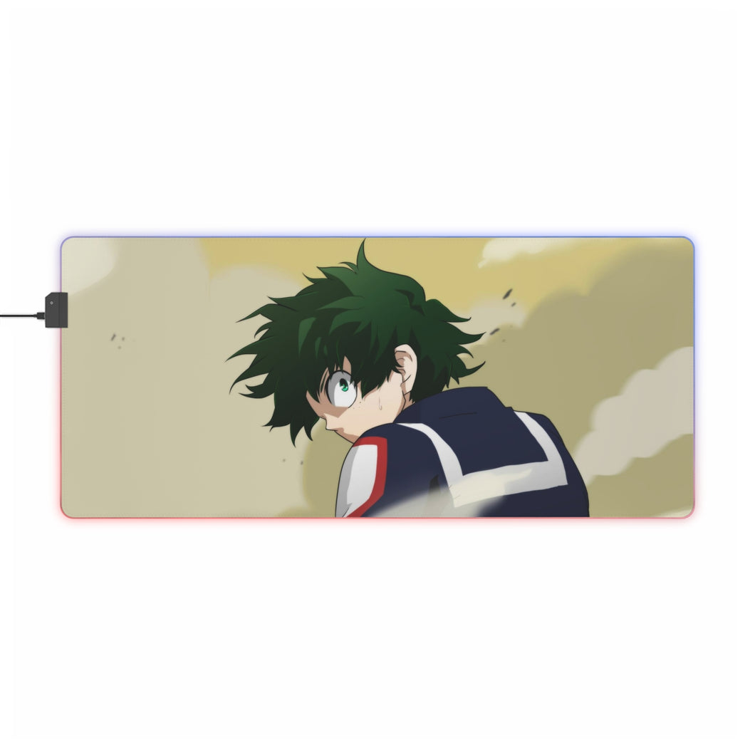 My Hero Academia Izuku Midoriya RGB LED Mouse Pad (Desk Mat)