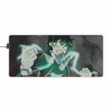 Charger l&#39;image dans la galerie, Tapis de souris LED RVB My Hero Academia Izuku Midoriya (tapis de bureau)
