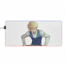 Cargar imagen en el visor de la galería, Alfombrilla de ratón (alfombrilla de escritorio) RGB LED My Hero Academia Katsuki Bakugou
