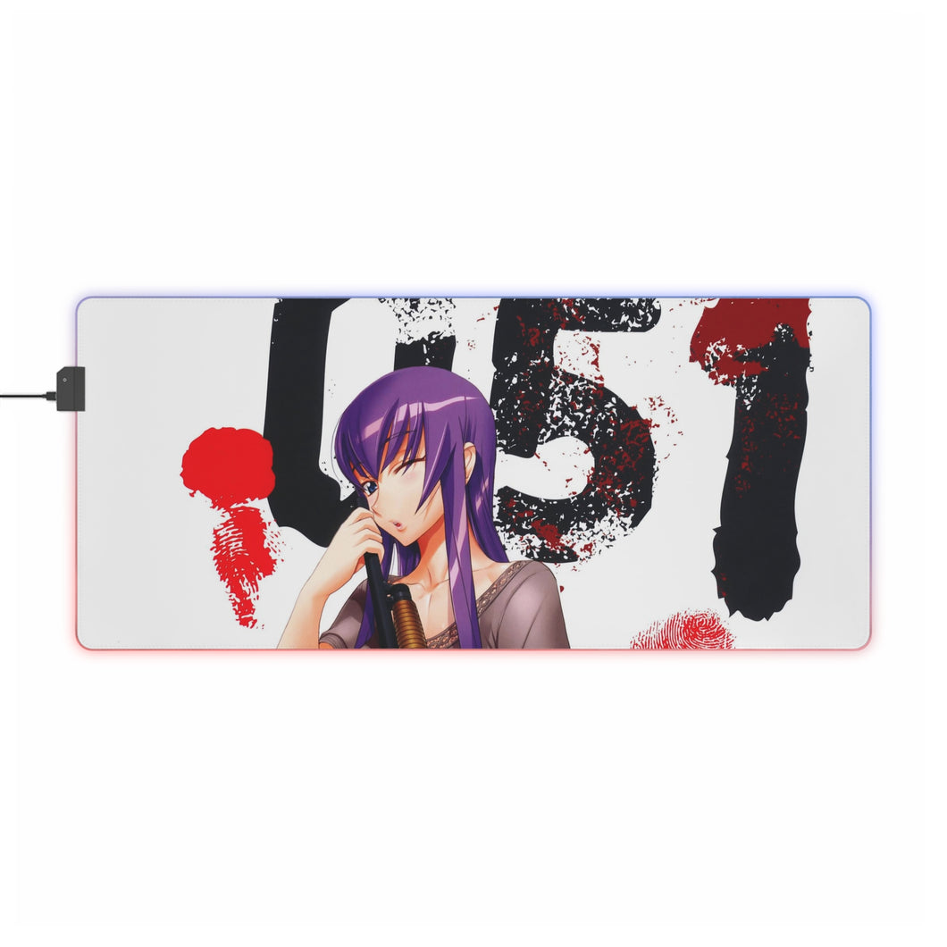 Highschool Of The Dead RGB LED Mouse Pad (Desk Mat)