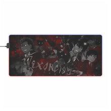 Load image into Gallery viewer, Exorcist Gang/Blue exorcist RGB LED Mouse Pad (Desk Mat)
