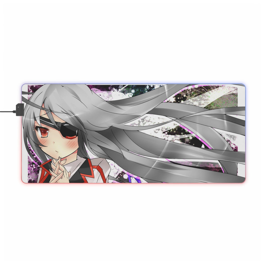 Infinite Stratos Laura Bodewig RGB LED Mouse Pad (Desk Mat)