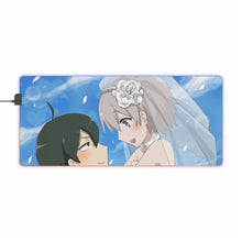 Charger l&#39;image dans la galerie, Tapis de souris LED RVB My Teen Romantic Comedy SNAFU Hachiman Hikigaya (tapis de bureau)
