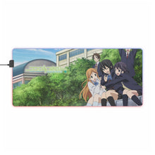 Cargar imagen en el visor de la galería, Kokoro Connect Himeko Inaba, Iori Nagase, Taichi Yaegashi, Yui Kiriyama, Yoshifumi Aoki RGB LED Mouse Pad (Desk Mat)
