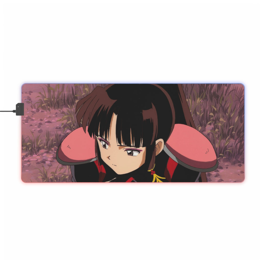 Alfombrilla de ratón LED RGB InuYasha (alfombrilla de escritorio)