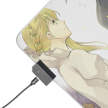 Charger l&#39;image dans la galerie, Tapis de souris LED RVB Aldnoah.Zero (tapis de bureau)
