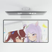 Load image into Gallery viewer, Mejiro McQueen &amp; Tokai Teio Mouse Pad (Desk Mat)
