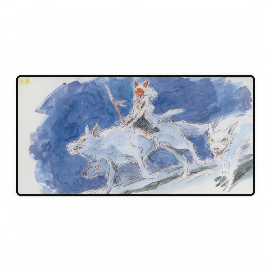 Tapis de souris (tapis de bureau) Anime Princesse Mononoke