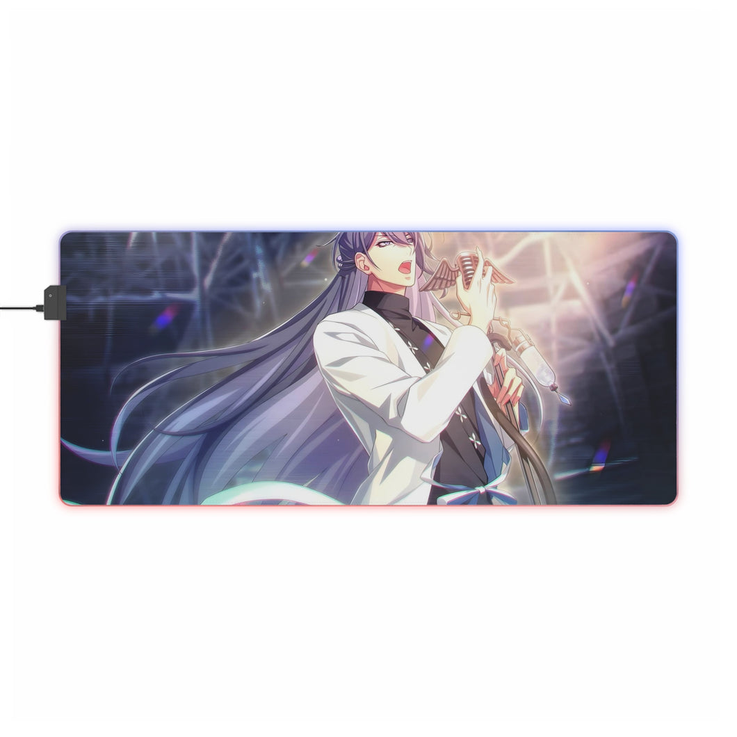 Tapis de souris LED RVB Hypnosis Mic (tapis de bureau)