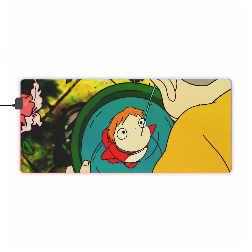 Ponyo Ponyo RGB LED Mouse Pad (Desk Mat)