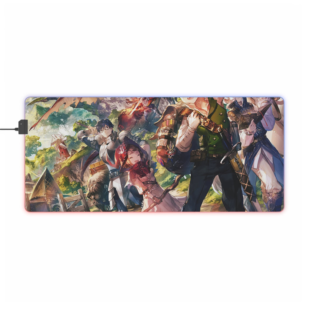 My Hero Academia Izuku Midoriya, Katsuki Bakugou, All Might, Tenya Iida RGB LED Mouse Pad (Desk Mat)