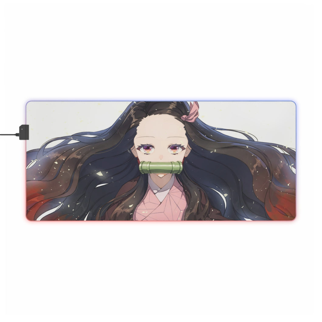 Demon Slayer: Kimetsu no Yaiba Nezuko Kamado RGB LED Mouse Pad (Desk Mat)