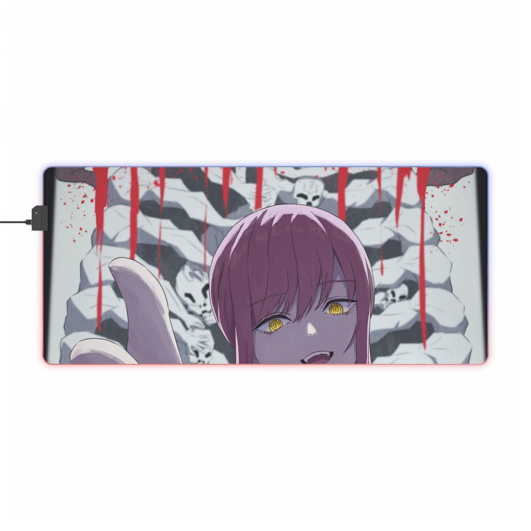 Anime Chainsaw Man RGB LED Mouse Pad (Desk Mat)