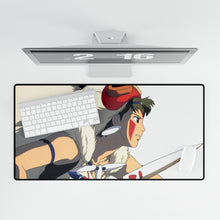 Load image into Gallery viewer, Anime Princess Mononoke Mouse Pad (Desk Mat)
