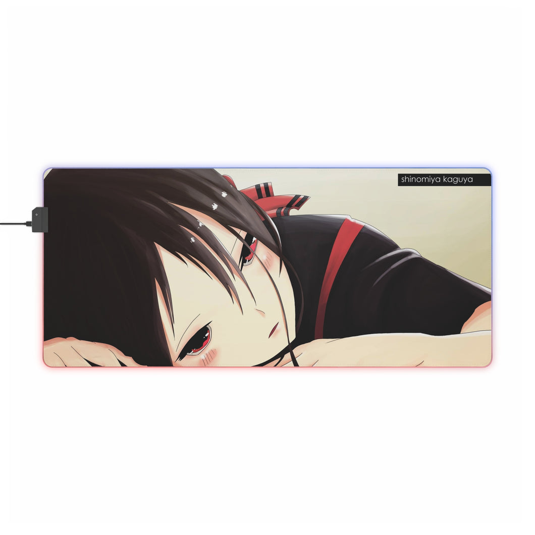 Tapis de souris LED RVB Kaguya-sama : Love Is War (tapis de bureau)