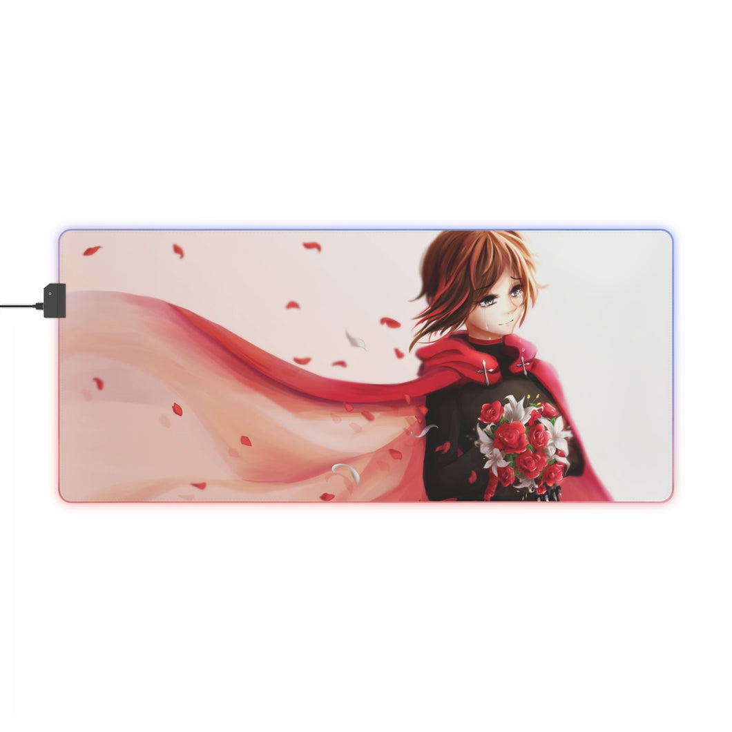 Tapis de souris LED RGB Anime RWBY (tapis de bureau)