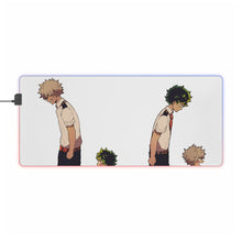 Cargar imagen en el visor de la galería, My Hero Academia Izuku Midoriya, Katsuki Bakugou RGB LED Mouse Pad (Desk Mat)
