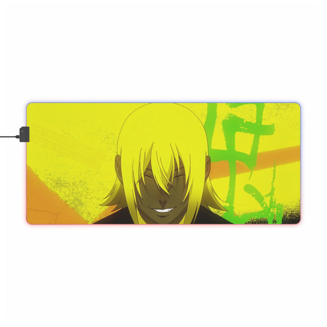 Tapis de souris LED RVB The God Of High School (tapis de bureau)