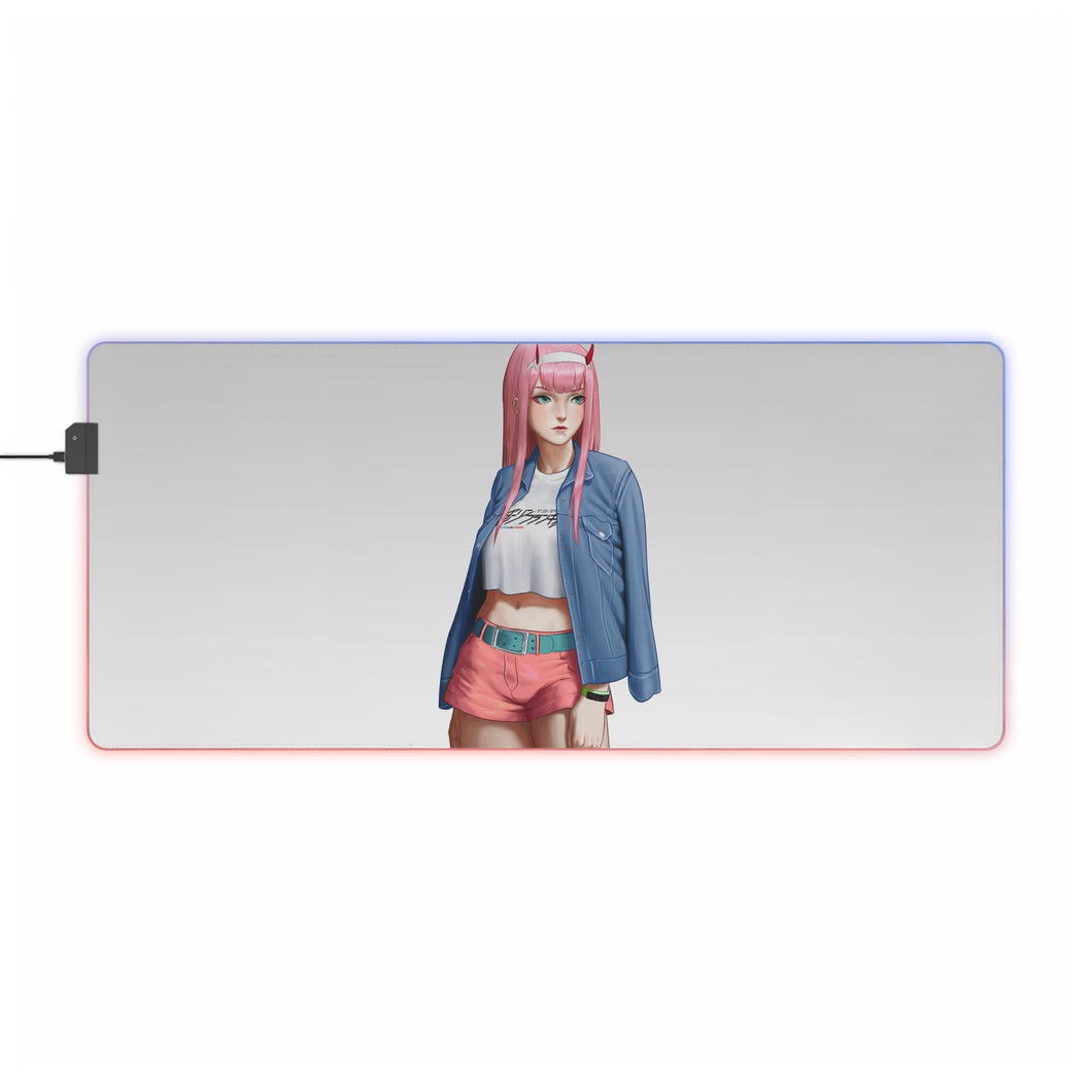 Darling in the FranXX RGB LED Mouse Pad (Desk Mat)