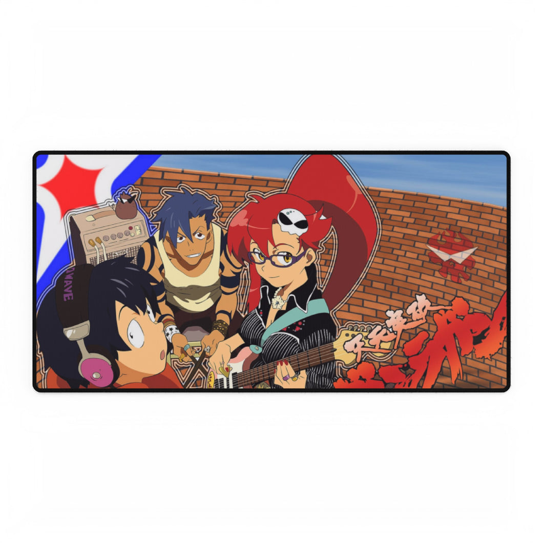 Anime Tengen Toppa Gurren Lagannr Mouse Pad (Desk Mat)