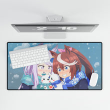 Load image into Gallery viewer, Mejiro McQueen &amp; Tokai Teio Mouse Pad (Desk Mat)
