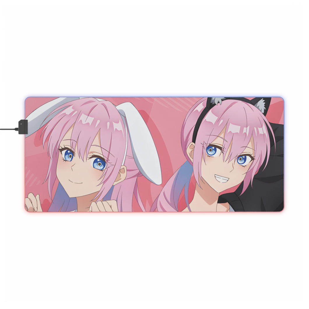 Shikimori's Not Just A Cutie RGB LED Mouse Pad (Desk Mat)