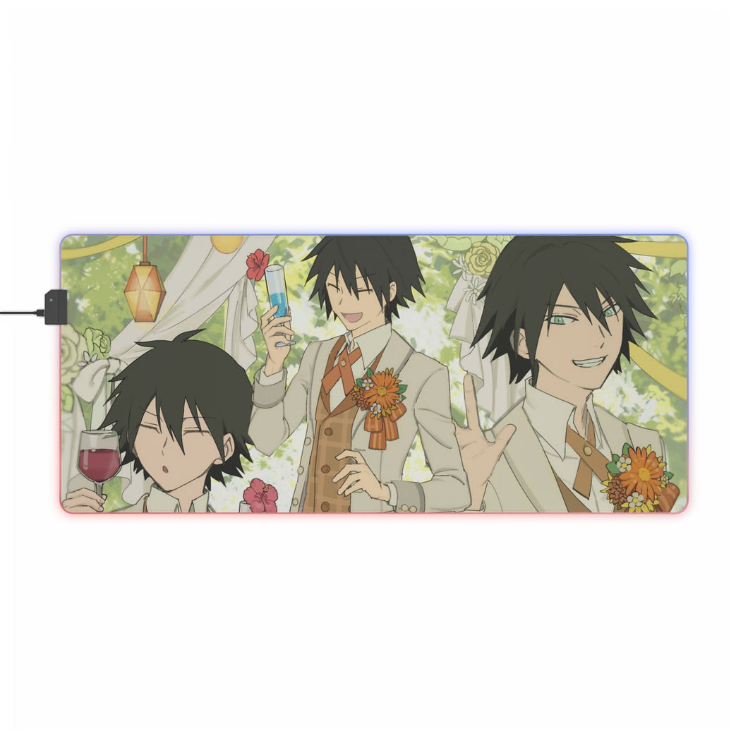 Bungou Stray Dogs Ranpo Edogawa RGB LED Mouse Pad (Desk Mat)