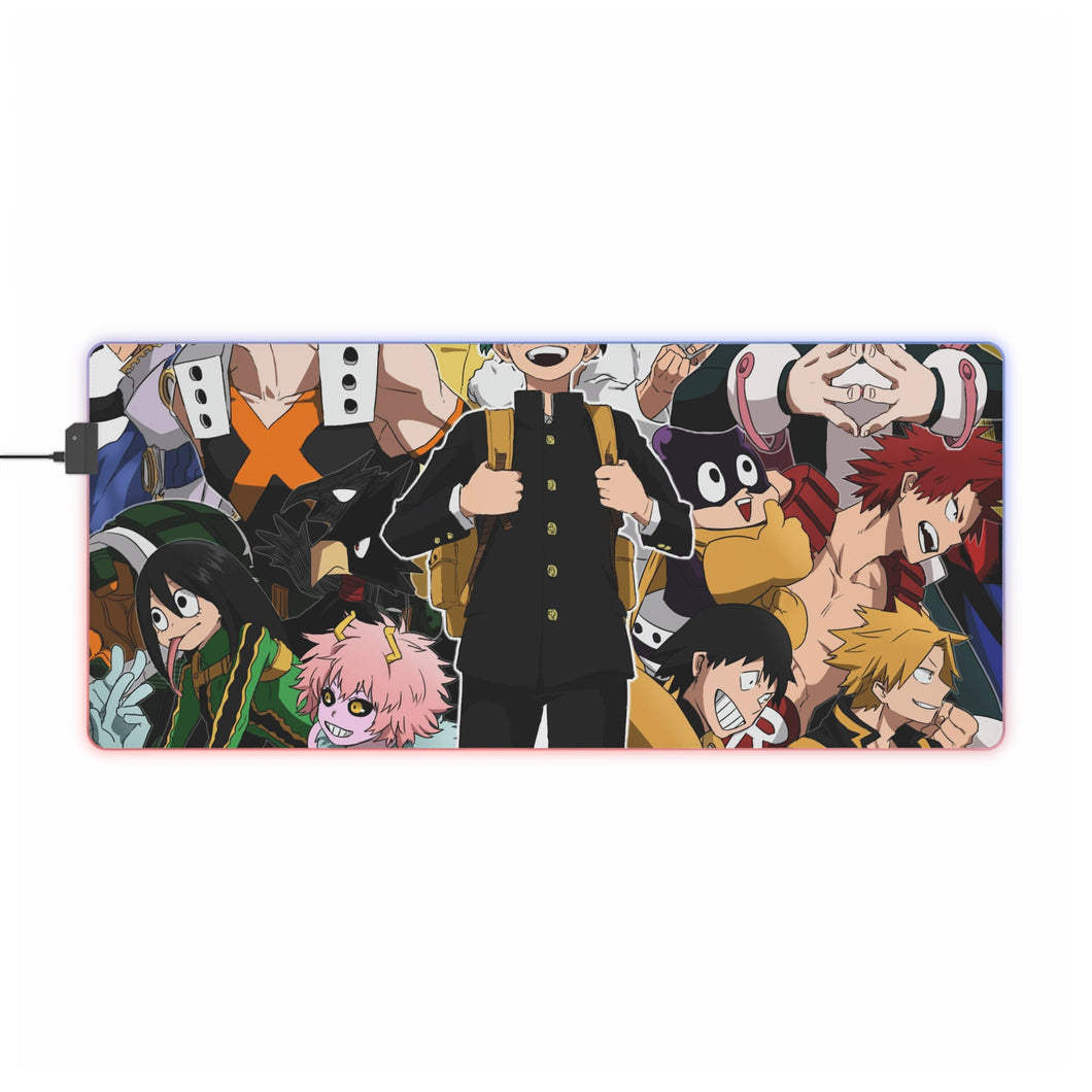 My Hero Academia Izuku Midoriya RGB LED Mouse Pad (Desk Mat)