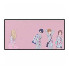 Load image into Gallery viewer, Anime Your Lie in Aprilr Mouse Pad (Desk Mat)
