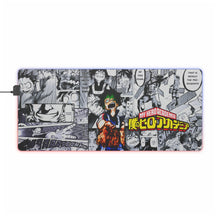 Charger l&#39;image dans la galerie, Tapis de souris LED RVB My Hero Academia Izuku Midoriya (tapis de bureau)
