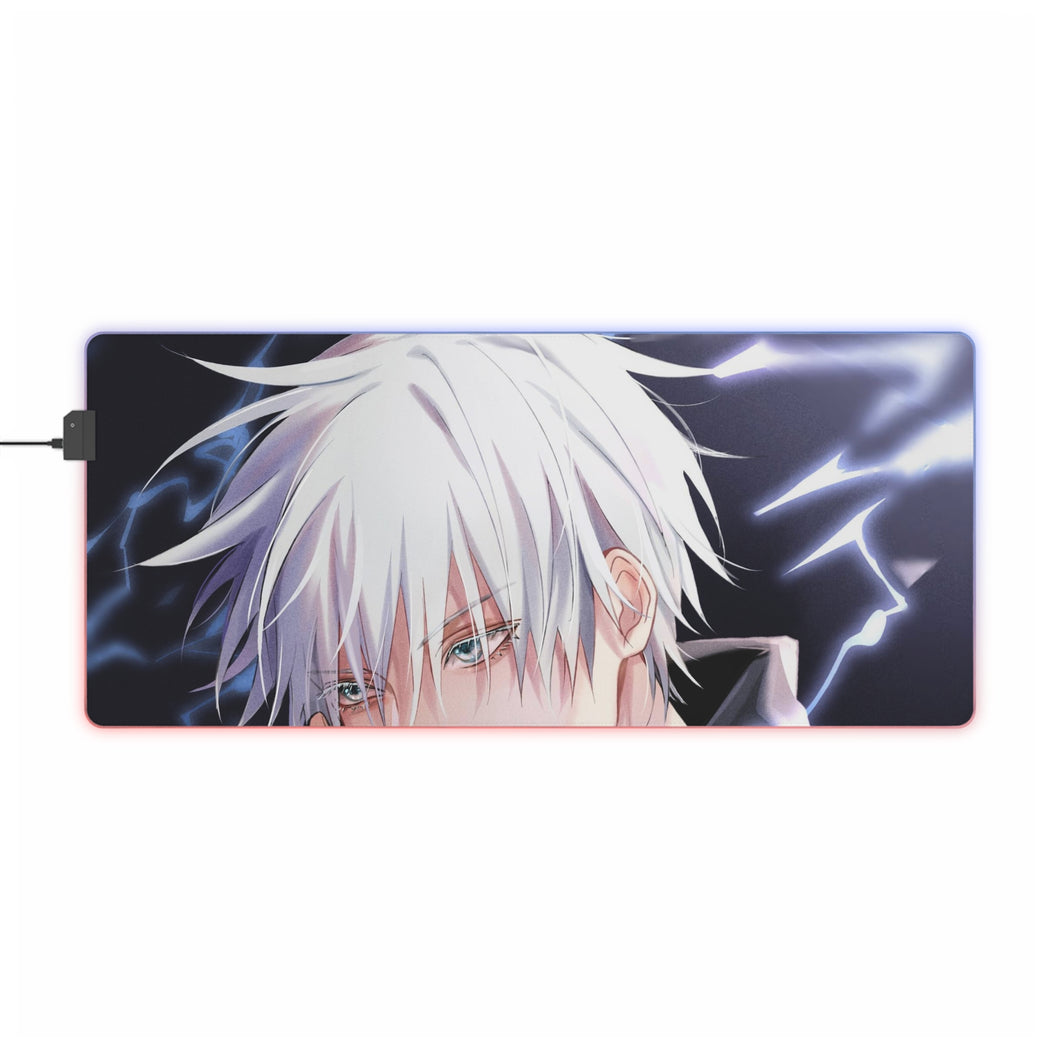 Tapis de souris LED RVB Jujutsu Kaisen (tapis de bureau)