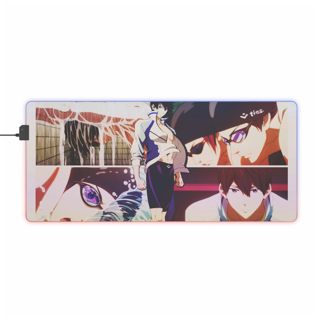 Free! Haruka Nanase RGB LED Mouse Pad (Desk Mat)