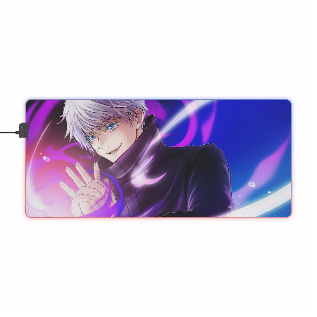 Tapis de souris LED RVB Jujutsu Kaisen (tapis de bureau)