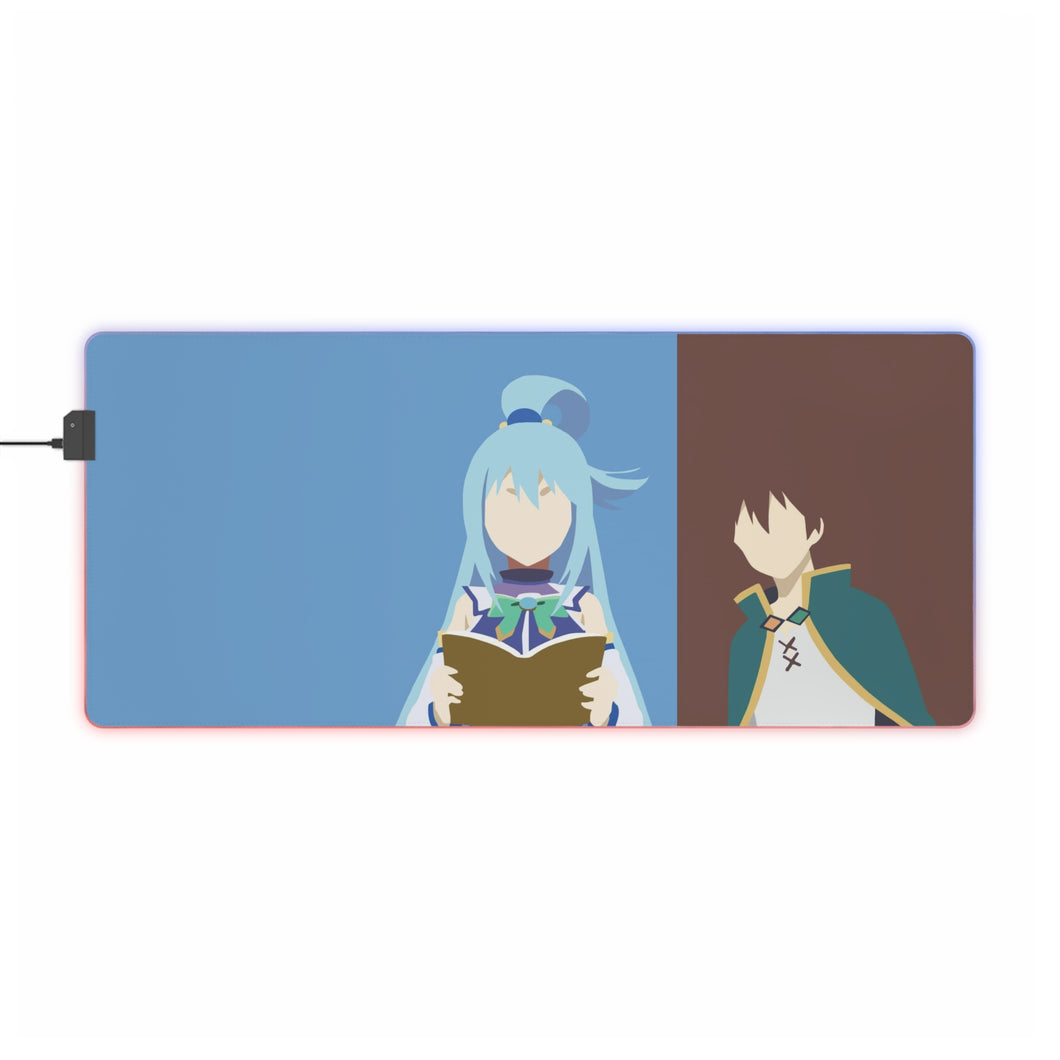 KonoSuba - God’s Blessing On This Wonderful World!! RGB LED Mouse Pad (Desk Mat)