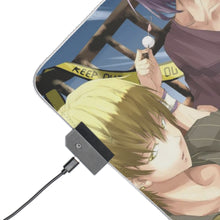 Cargar imagen en el visor de la galería, Kuroko&#39;s Basketball Tetsuya Kuroko, Daiki Aomine, Atsushi Murasakibara RGB LED Mouse Pad (alfombra de escritorio)
