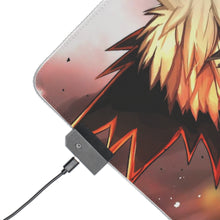 Cargar imagen en el visor de la galería, My Hero Academia Katsuki Bakugou RGB LED Mouse Pad (Desk Mat)
