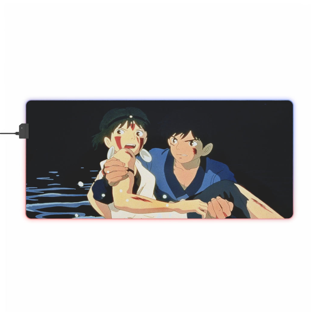 Princess Mononoke RGB LED Mouse Pad (Desk Mat)