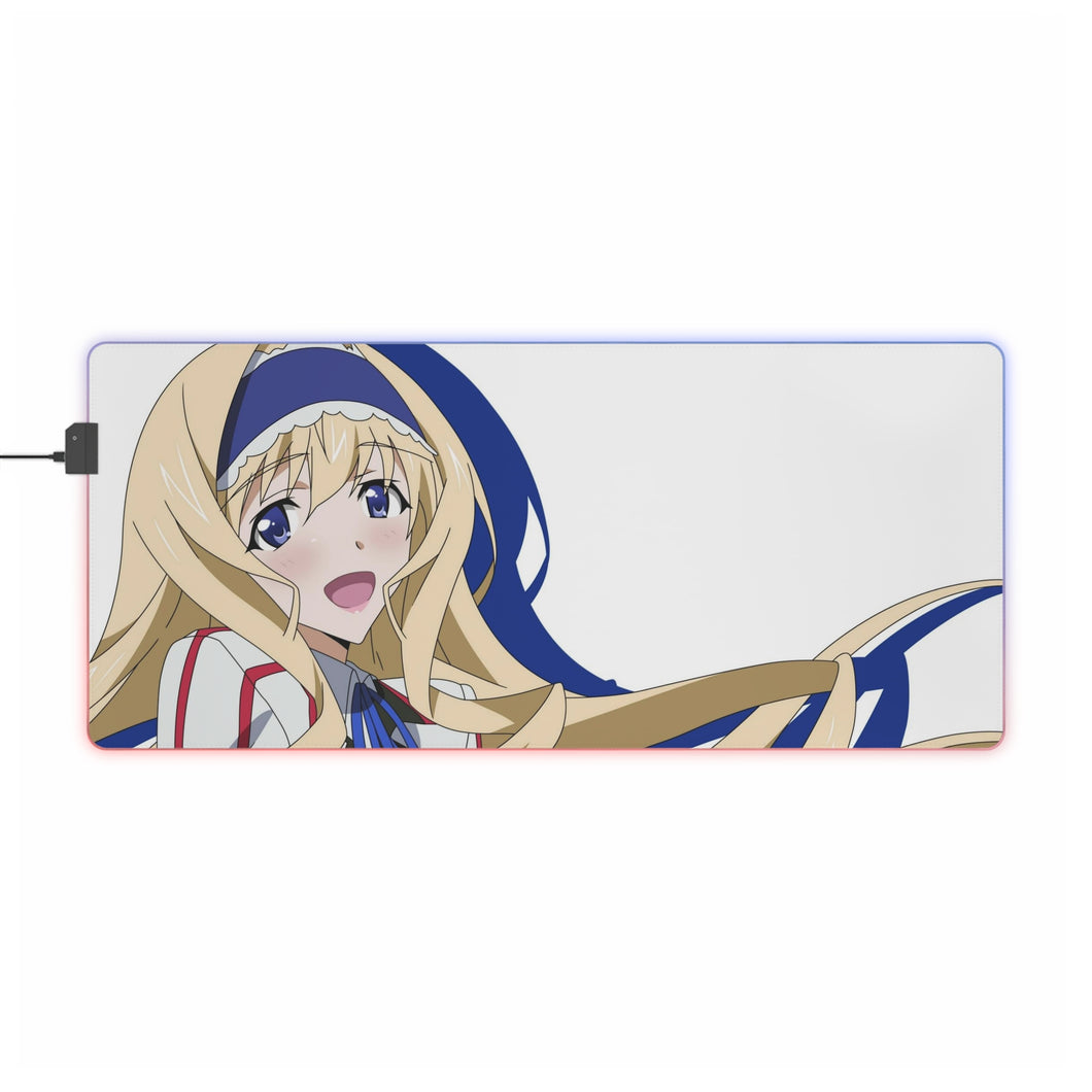 Tapis de souris LED RGB Infinite Stratos (tapis de bureau)