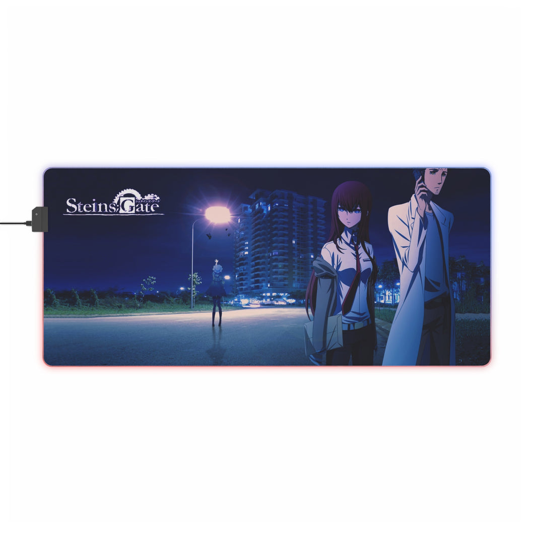 Steins;Gate RGB LED Mouse Pad (Desk Mat)