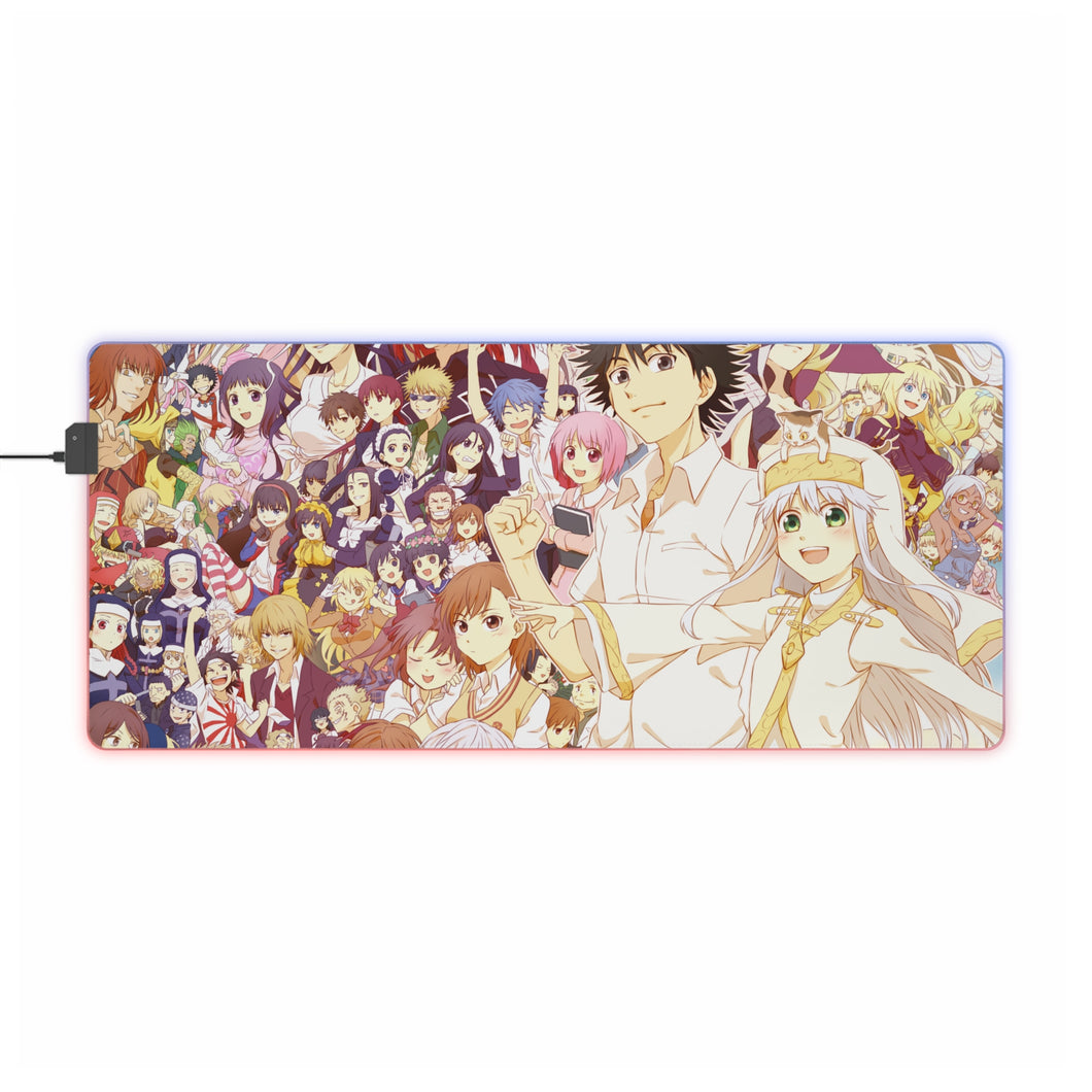 A Certain Magical Index RGB LED Mouse Pad (Desk Mat)