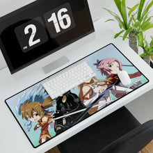 Load image into Gallery viewer, Silica,Kirito,Asuna and Lisbeth Mouse Pad (Desk Mat)
