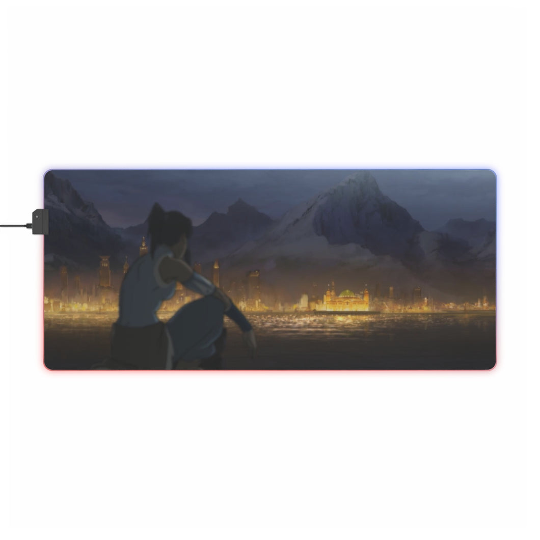 Tapis de souris LED RVB Avatar : La Légende de Korra (tapis de bureau)