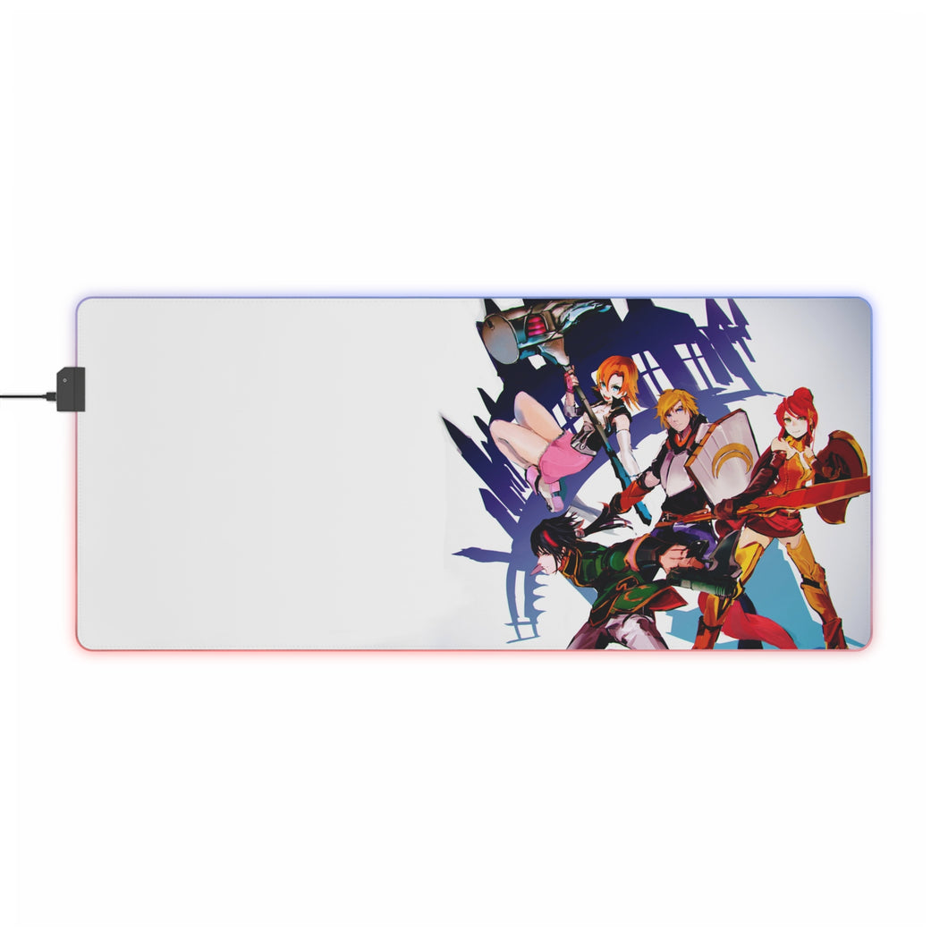 Tapis de souris LED RGB Anime RWBY (tapis de bureau)